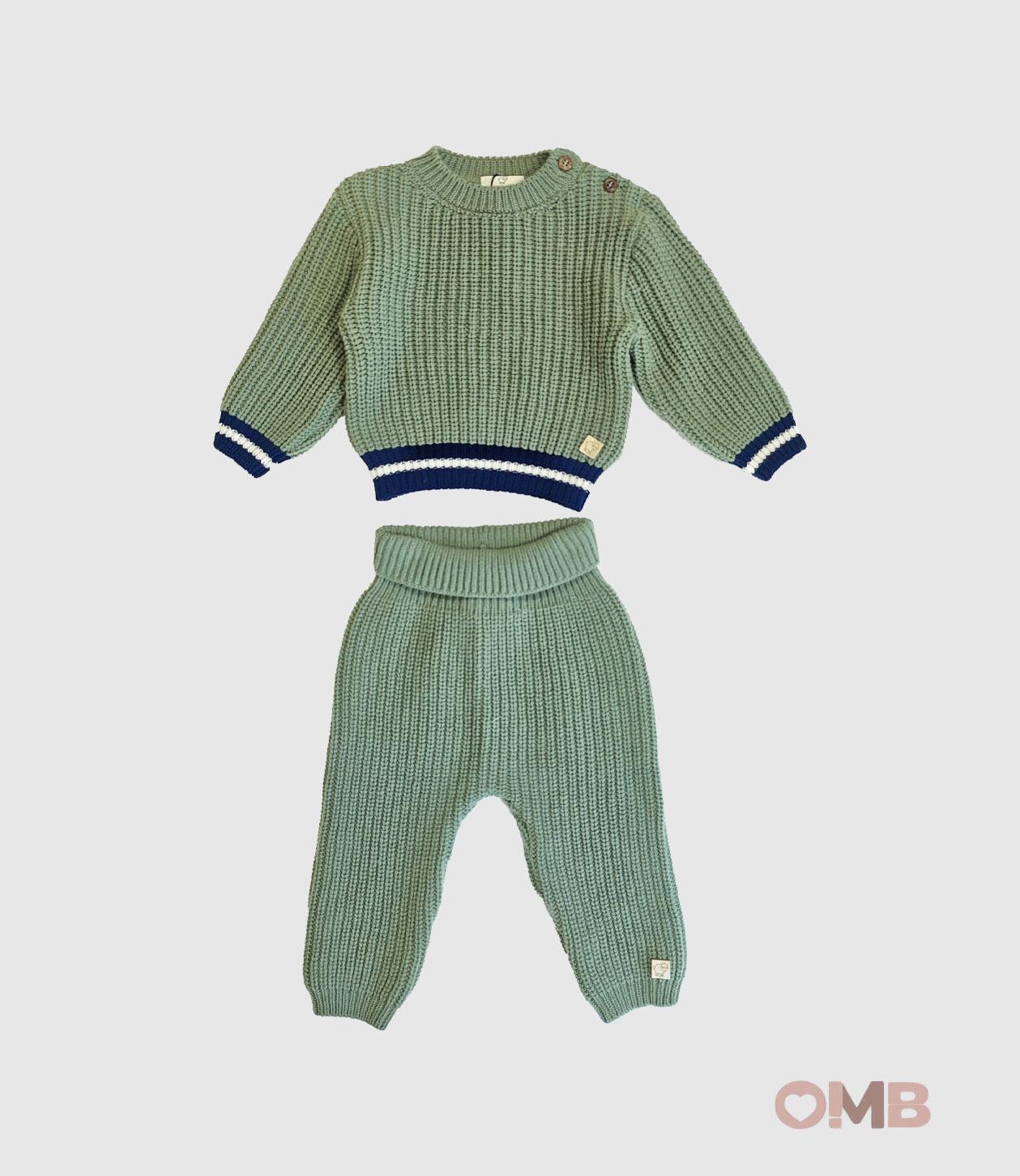 Completo MAGLIFICIO VERONA neonata 45465 Verde 45465. VERDE MAGLIFICIO VERONA 