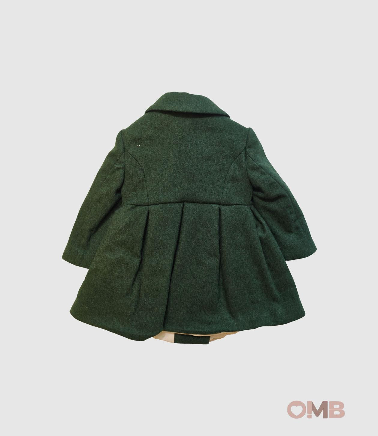 Cappotto BABY A. neonata F3341 Verde F3341 VERDE BABY A. 