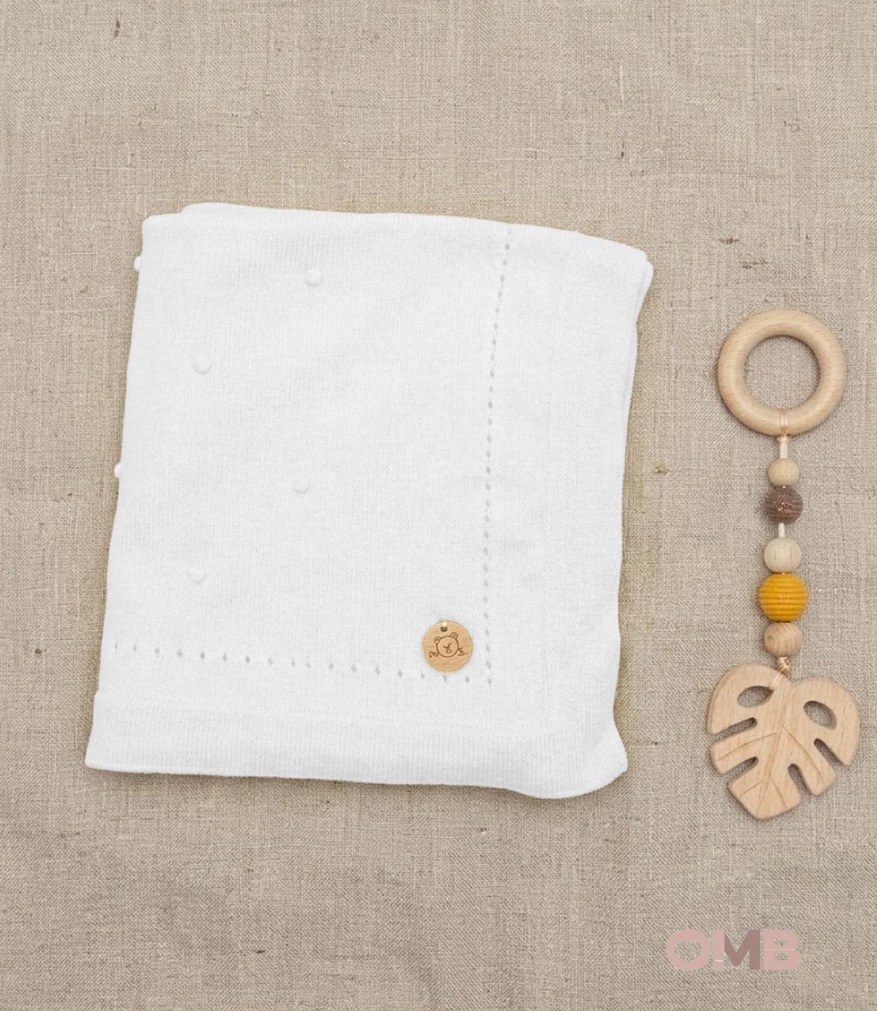 Coperta neonata PANGASA 2612150 Bianca 2612150 BIANCO PANGASA 