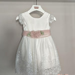 Abito neonata ABEL&LULA 011 Panna<BR/> 011 PANNA ABEL&LULA 