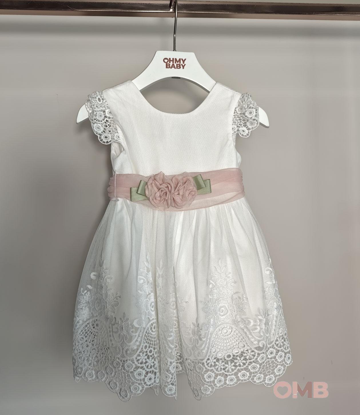 Abito neonata ABEL&LULA 011 Panna<BR/> 011 PANNA ABEL&LULA 