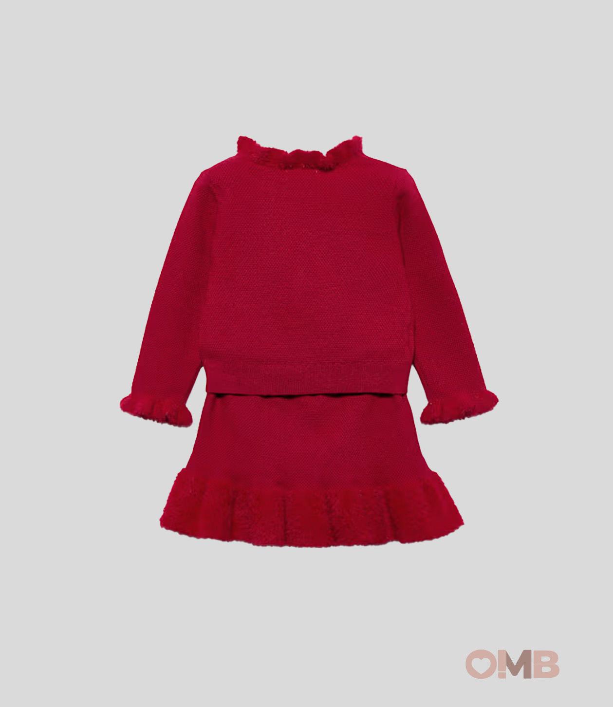 Completo neonata ABEL&LULA 5513 Rosso 5513 ROSSO ABEL&LULA 