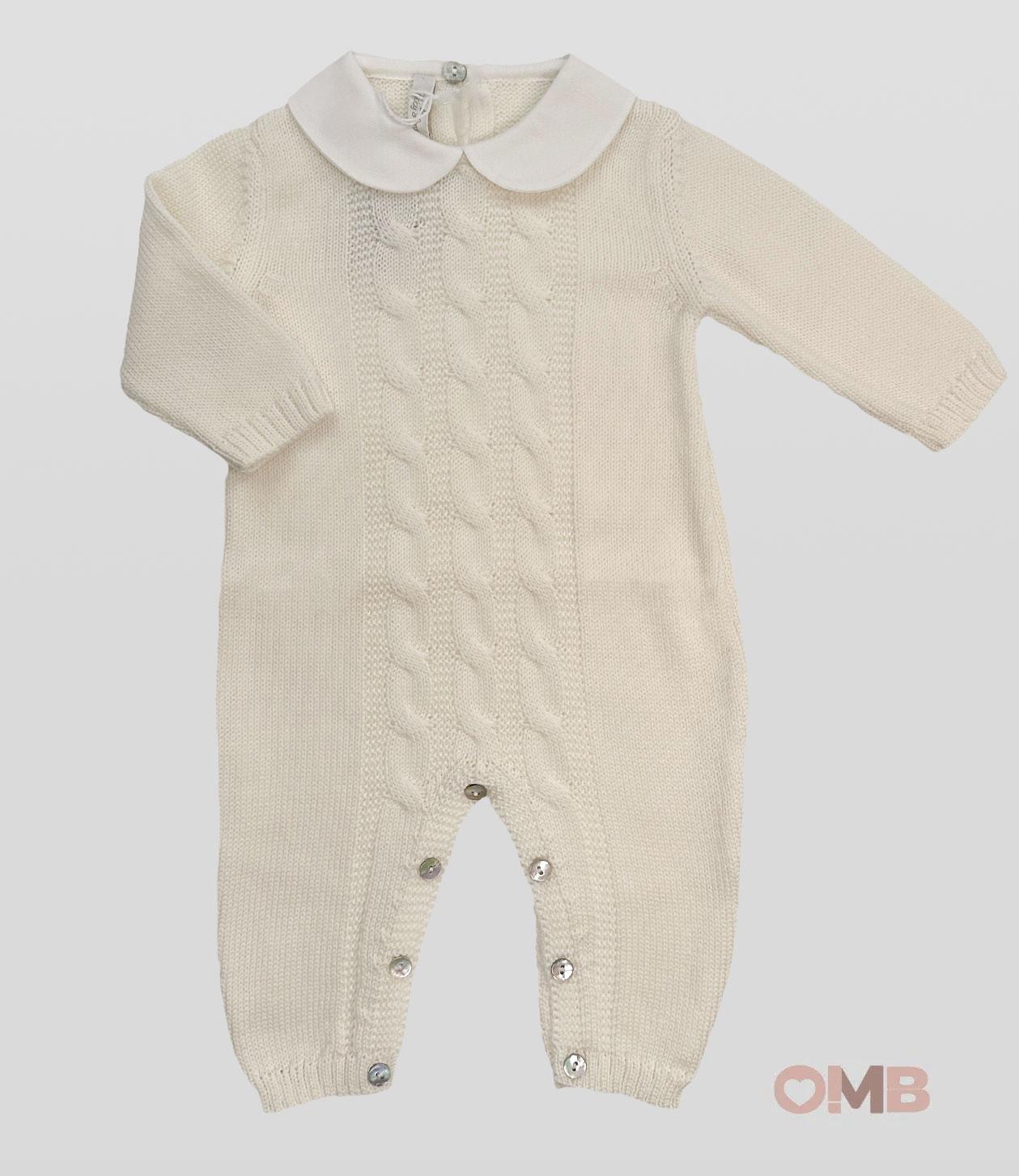 Tutina Neonato Baby Lord 316 panna 316 BIANCO BABY LORD 