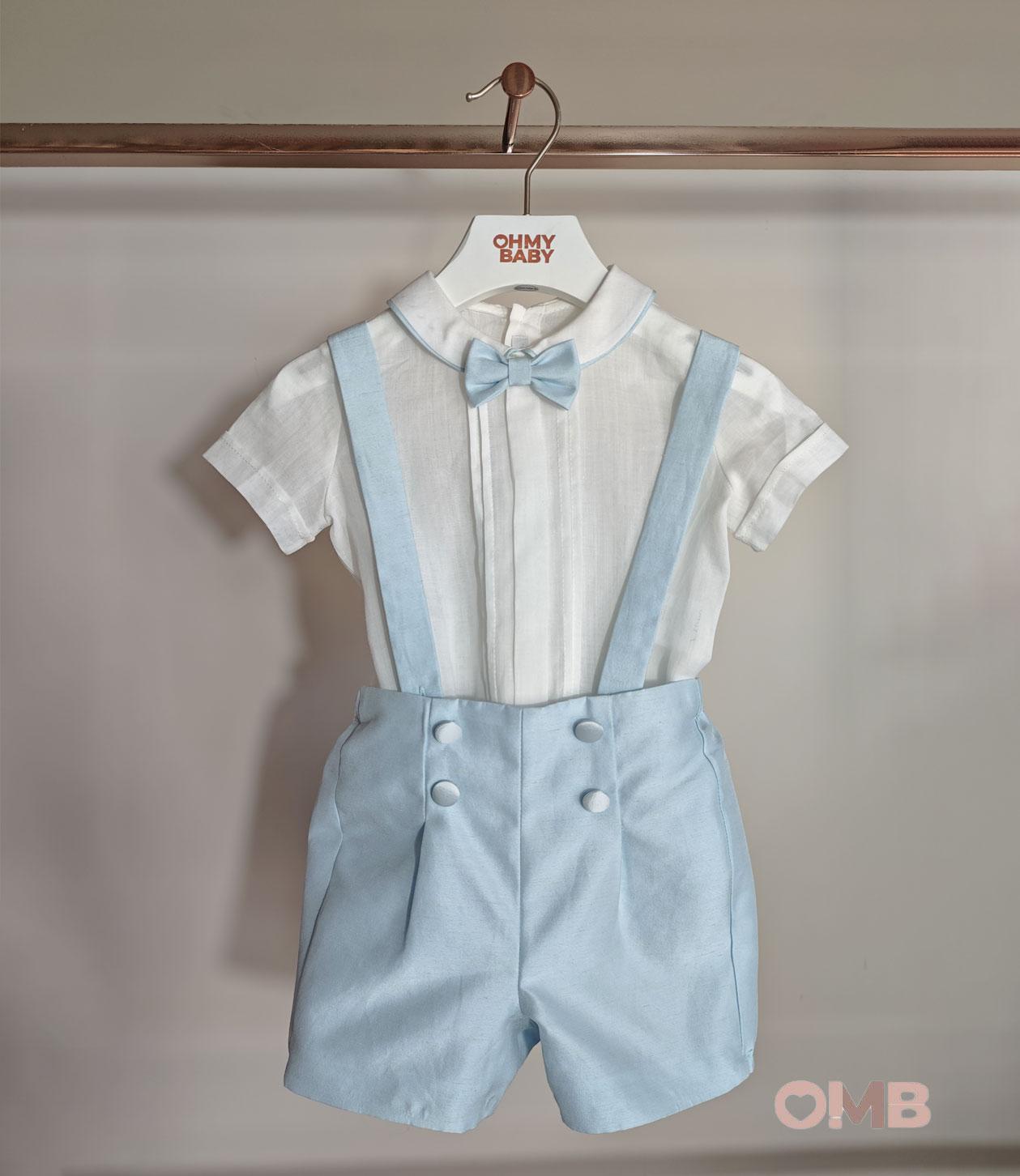 Completo neonato BABY A. A3401 Azzurro A3401 VERDE MARINO BABY A. 