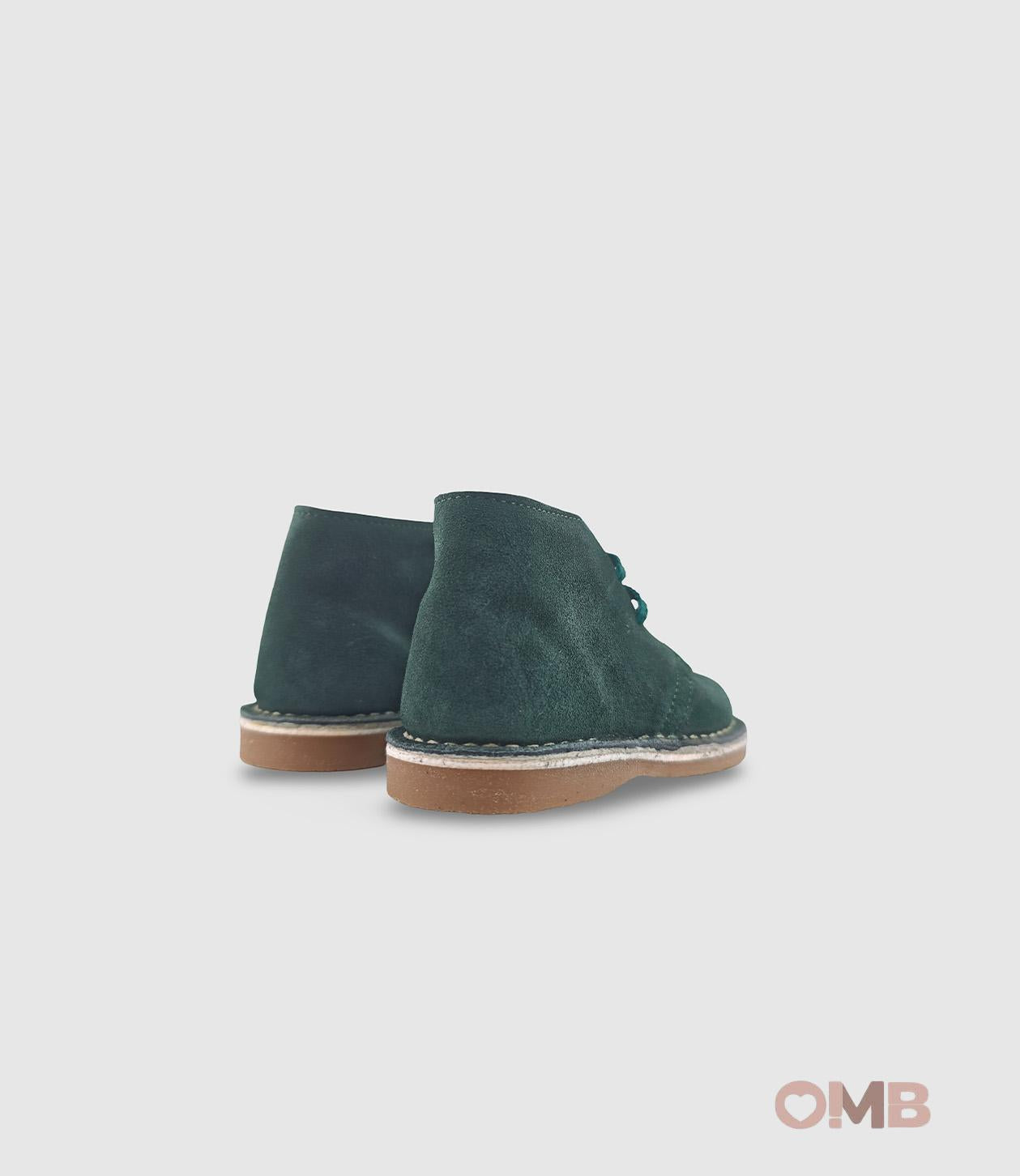 Polacchina PANYNO bambina B3533 Verde B3533 PIEL SERRAJE VERDE BOTELLA PANYNO 