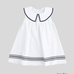 Abito Coccodè neonata 246BLU bianco 246 BLU COCCODE 