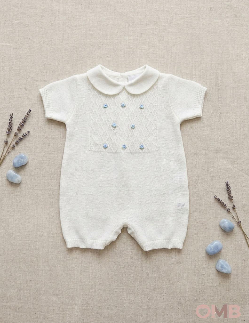 Pagliaccetto neonato PEPECE' 9470 Bianco 9470 BIANCO/CIELO PEPECE' 
