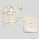 Cappello Neonata Primodi Bebè 3513 panna 3513.9 PANNA PRIMODI BEBE 