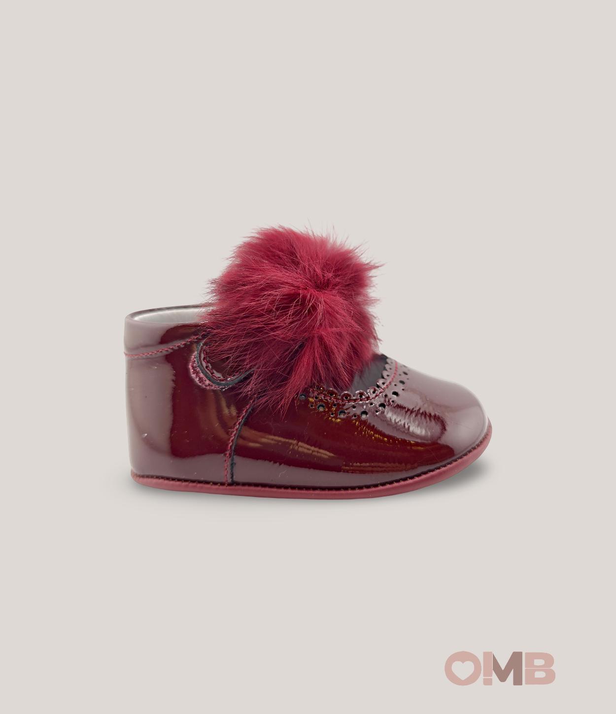 Scarpe neonata INDICE 1708 Bordeaux 1708 BORDEAUX INDICE 