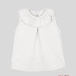 Canotta Calamaro baby bambina 15016 bianca 15016 BIANCO CALAMARO BABY 