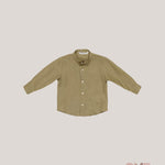 Camicia MANUEL RITZ bambino 3473 Verde 3473. GESSO MANUEL RITZ 