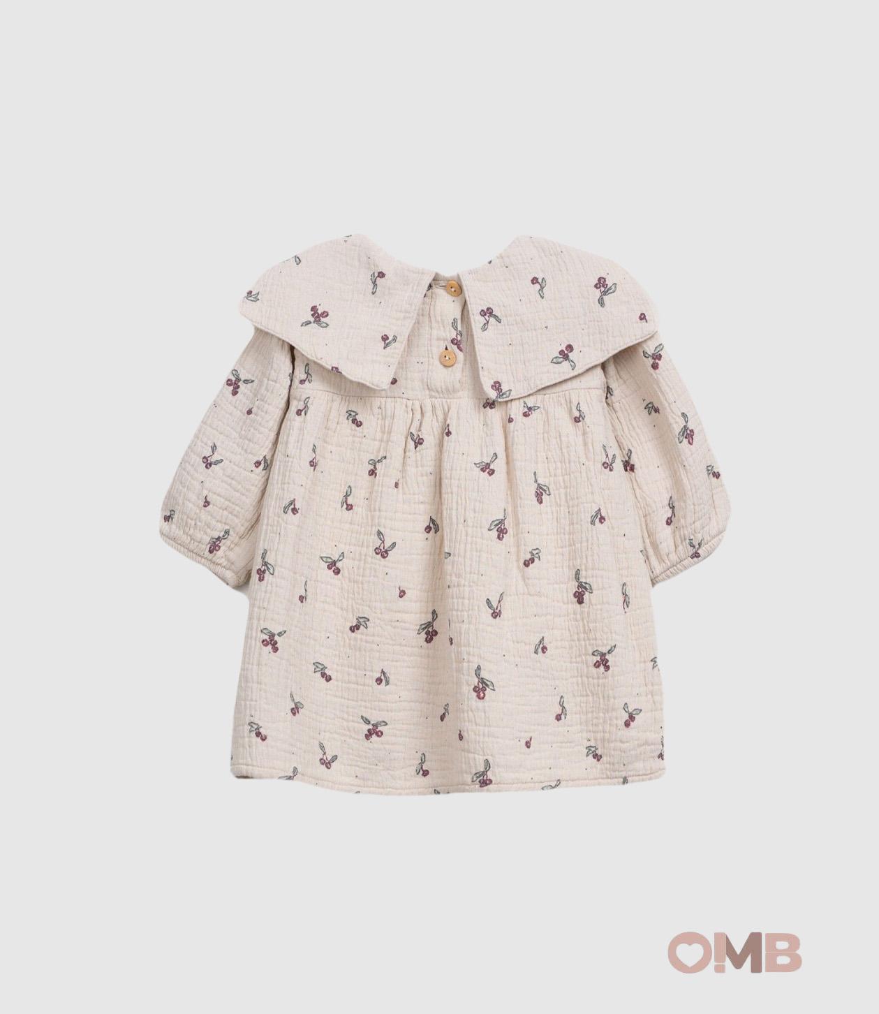 Abito Play Up neonata 2AR11456 Naturale<BR/> 2AR11456 NATURALE PLAY UP 