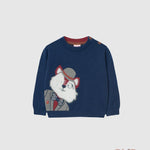Maglione BOBOLI bambino 719007 Blu 719007 BLU BOBOLI 