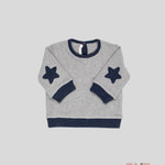 Felpa Zhoe&Tobiah neonato KKT34B Grigia KKT34B GRIGIO ZHOE & TOBIAH 