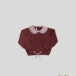 Maglia Zhoe&Tobiah bambina KKT3F Bordeaux<BR/> KKT3F BORDEAU ZHOE & TOBIAH 