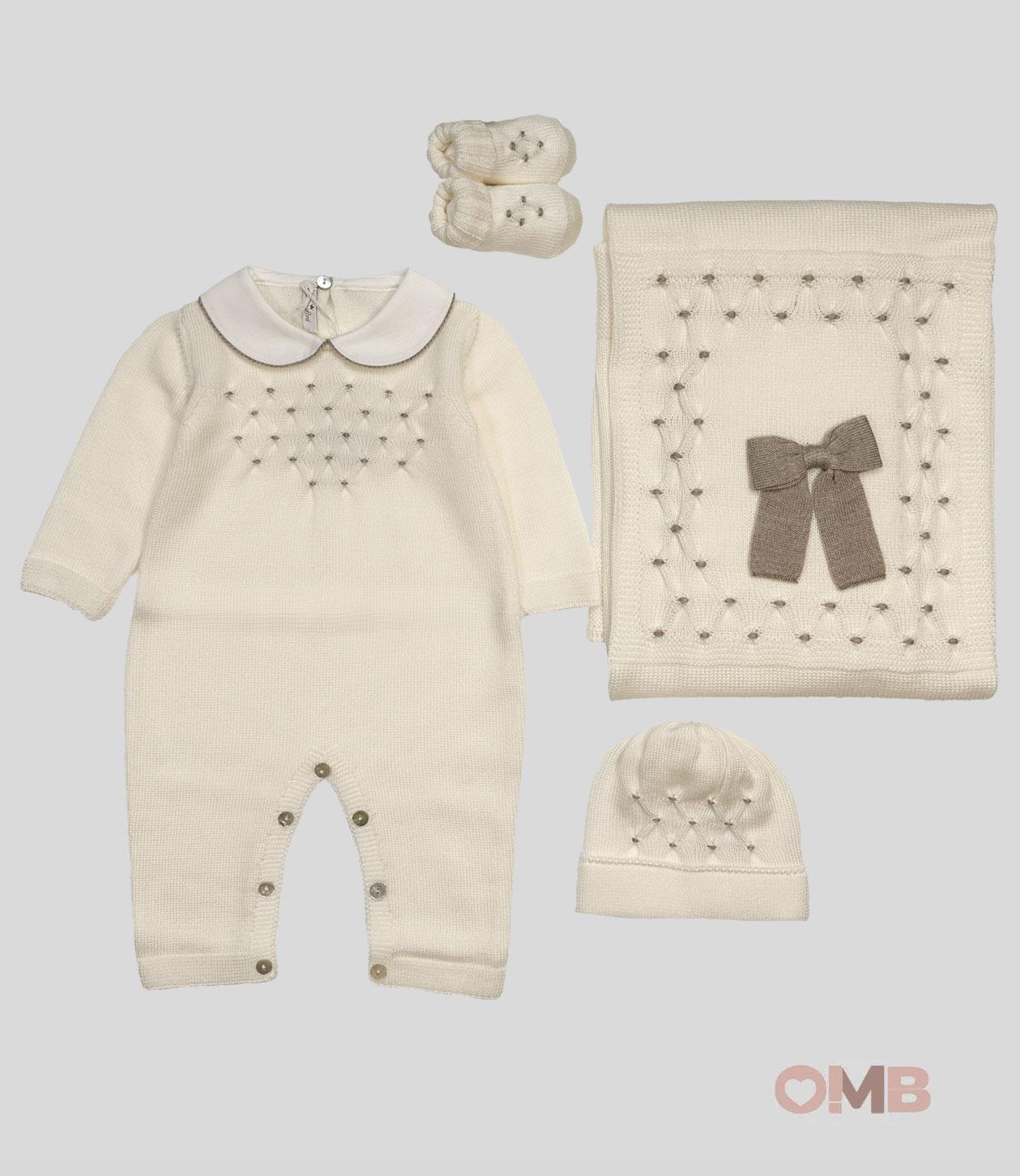 Babbucce Neonata Baby Lord 711 panna 711 BIANCO BABY LORD 