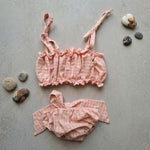 Bikini bambina EMMAG RE03CO17 Rosa RE05-CO18. QUADRI EMMAG 