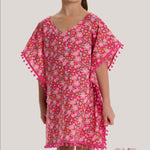 Kaftano bambina PESCIOLINO ROSSO CAF06 Fucsia CAF06. FUCSIA PESCIOLINO ROSSO 