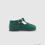 Scarpe Occhielli PANYNO bambina B2401 Verde B2401 VERDE PANYNO 