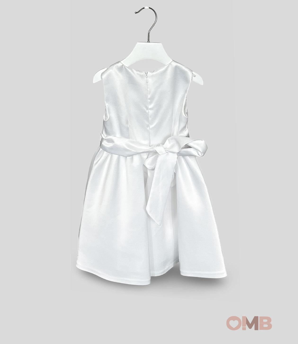 Abito bambina Ambarabà 37020 bianco 37020. BIANCO AMBARABA' 