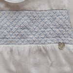 Pagliaccetto neonato COCCODE C63128 Bianco C63128 BIANCO/CIELO COCCODE 