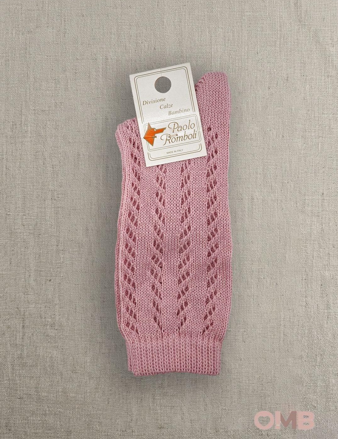 Calzini PAOLO ROMBOLI bambina BAL34 Rosa BAL34 ROSA ANTICO PAOLO ROMBOLI 