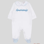 Tutina Neonato Nanan 010 azzurra 010 AZZURRO NANAN 