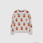 Maglione Boboli bambino 962030 Grigio 962030 RENNA BOBOLI 