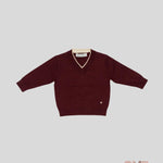 Maglione Manuel Ritz bambino 3149 Bordeaux<BR/> 3149. BORDEAU MANUEL RITZ 