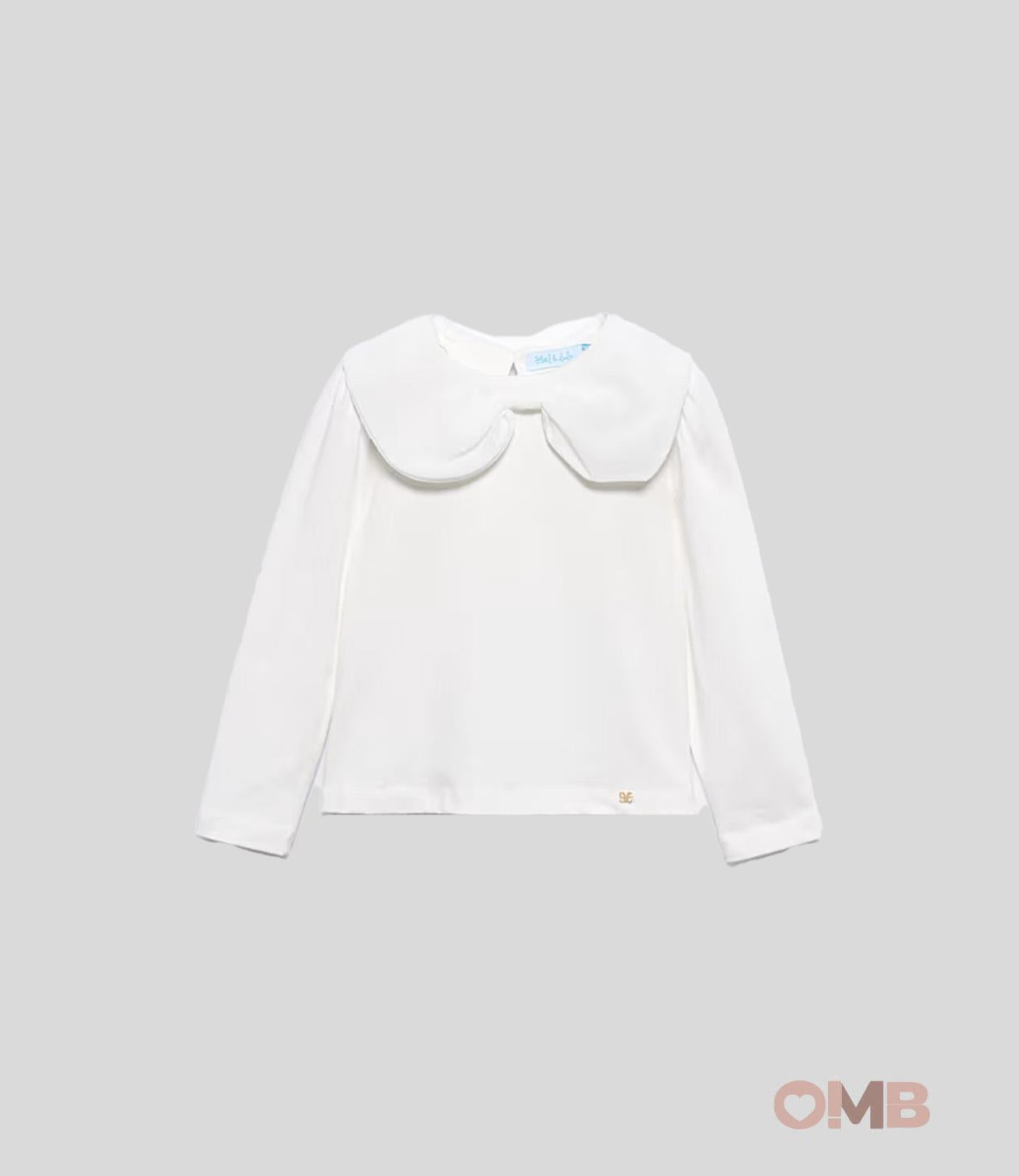 Maglietta Abel&Lula bambina 5610 Ecrù 5610 ECRU ABEL&LULA 