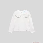 Maglietta Abel&Lula bambina 5610 Ecrù 5610 ECRU ABEL&LULA 