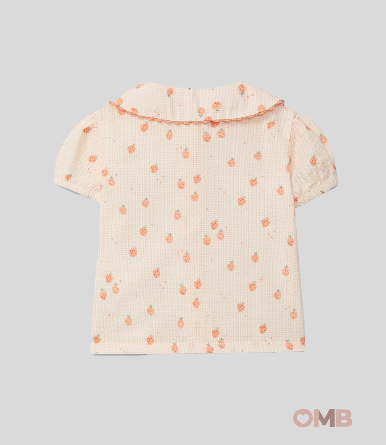 Camicia Neonata Laranjinha 44R61 pesca 44R61 PESCA LARANJINHA 