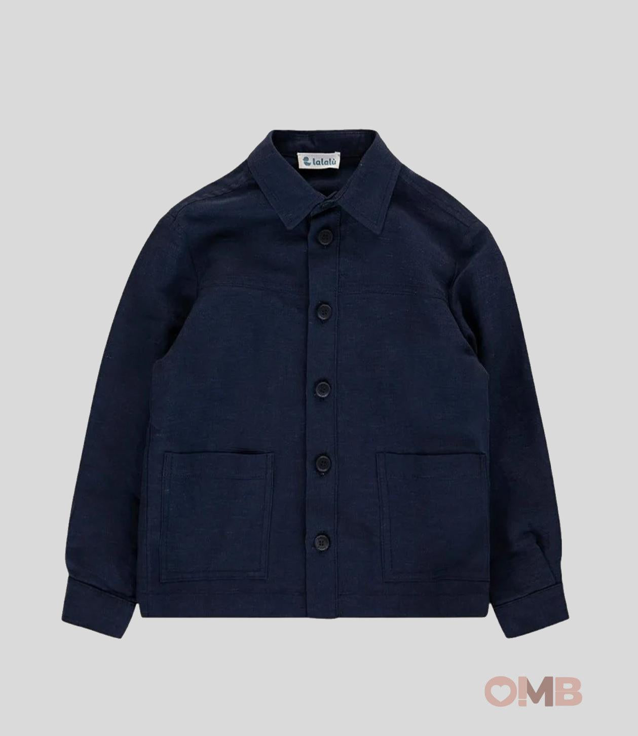 Overshirt Lalalù bambino GCL40 blu GCL40 BLU LALALU 