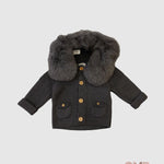 Cappotto Pangasa neonato 1506700 Grigio 1506700 GRIGIO PANGASA 