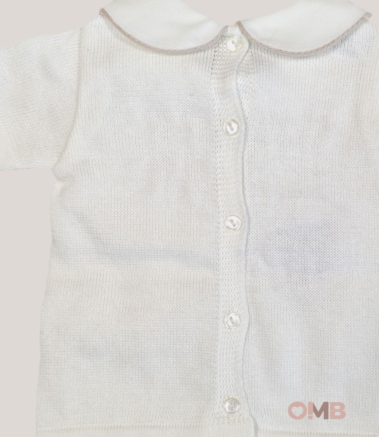 Completo BABY LORD neonata 585 Bianco 585 BIANCO-SABBIA BABY LORD 