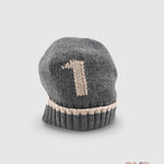 Cappello 1+INTHEFAMILY neonato LUCAS Grigio LUCAS PANNA 1+INTHEFAMILY 