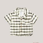 Camicia neonato PLAY UP 1AS11253 Verde 1AS11253 QUADRI PLAY UP 