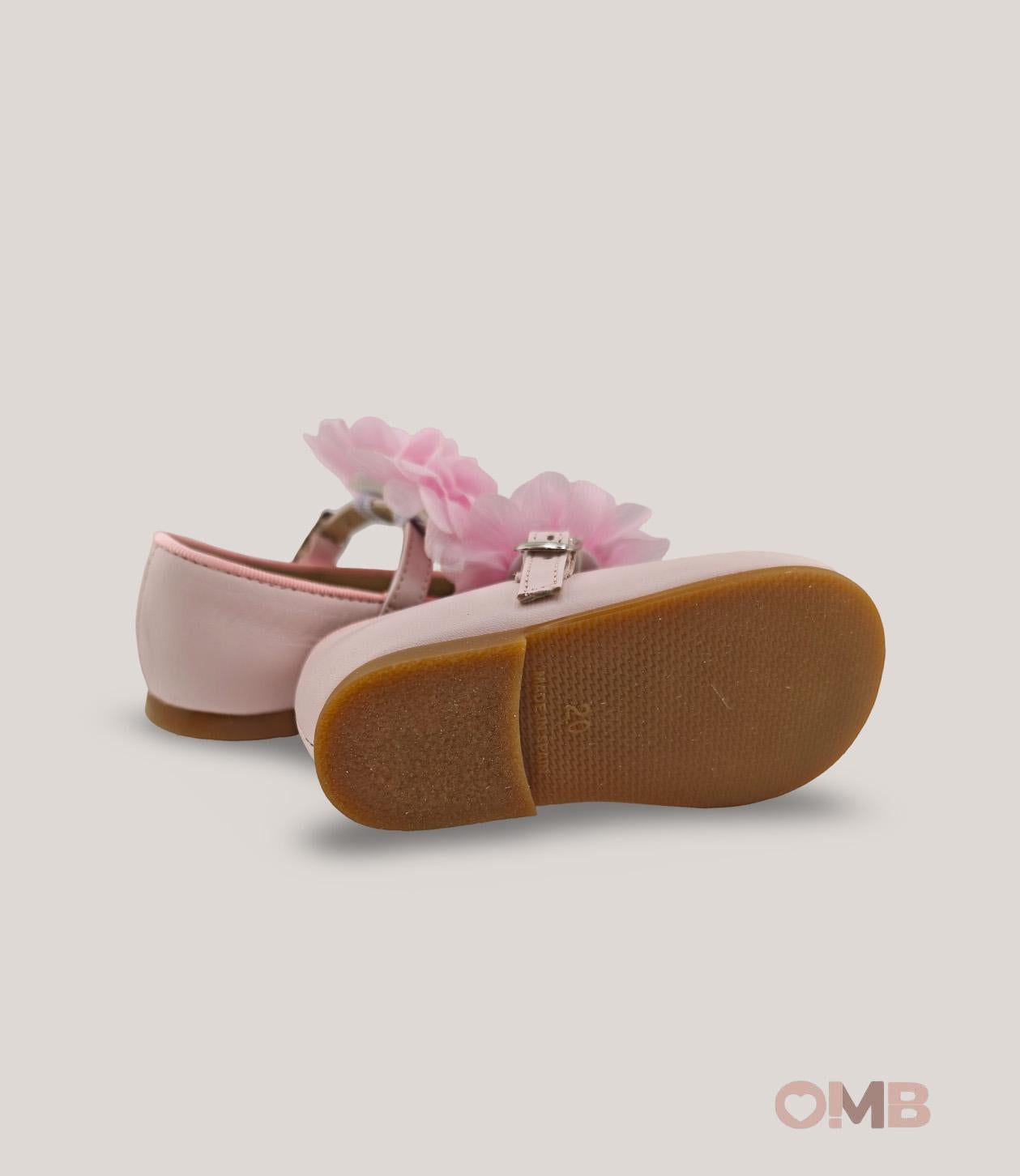 Ballerine bambina PANYNO B3402 Rosa<BR/> B3402 SETA ROSA PANYNO 