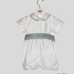 Pagliaccetto Crochette neonato 7201 bianco 7201. BIANCO CROCHETTE 