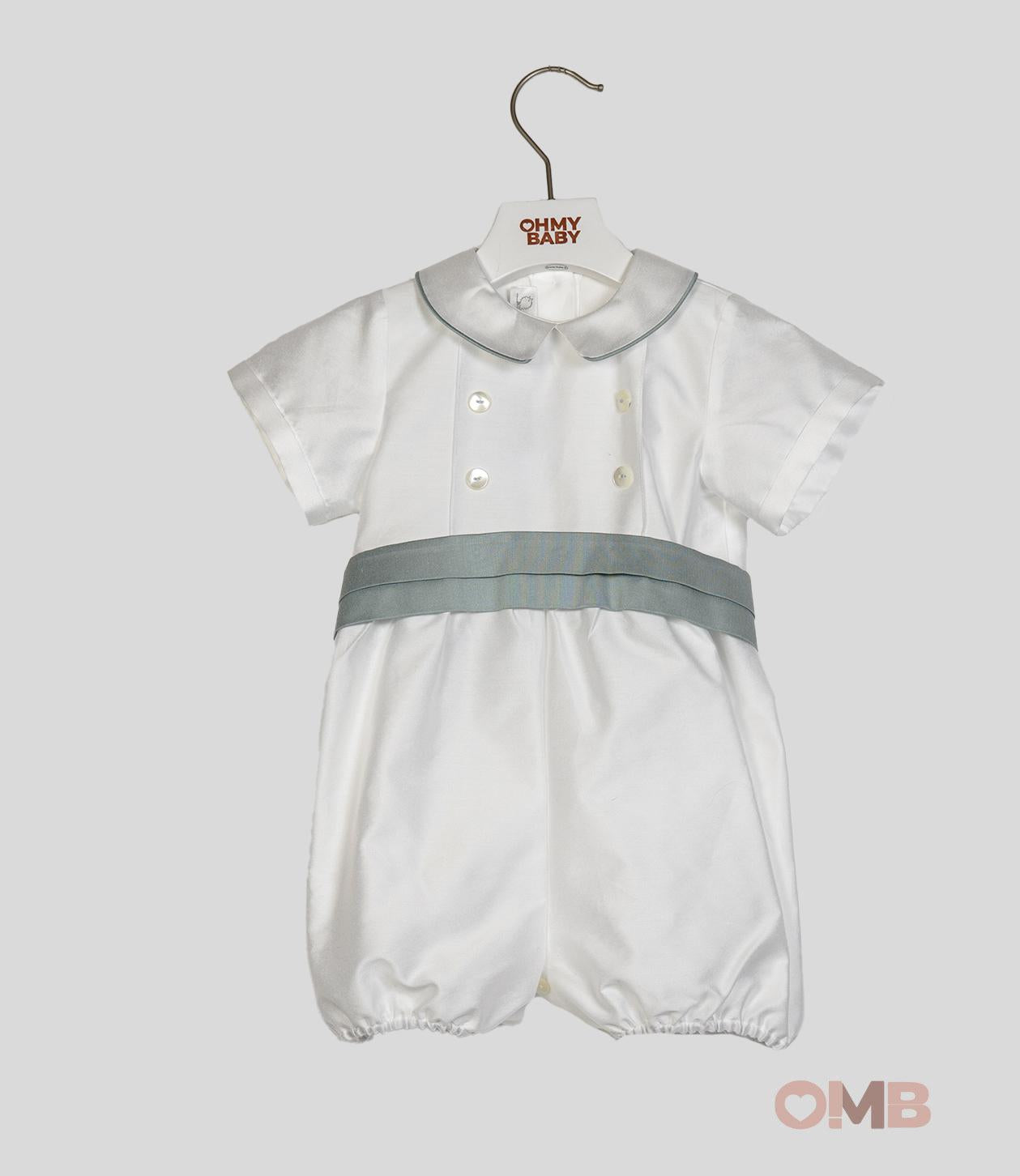 Pagliaccetto Crochette neonato 7201 bianco 7201. BIANCO CROCHETTE 