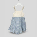Abito Lalalu bimba VTL180CIELO celeste VTL180 CIELO LALALU 
