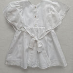 Abito neonata COCCODE C63252 Bianco<BR/> C63252 BIANCO COCCODE 