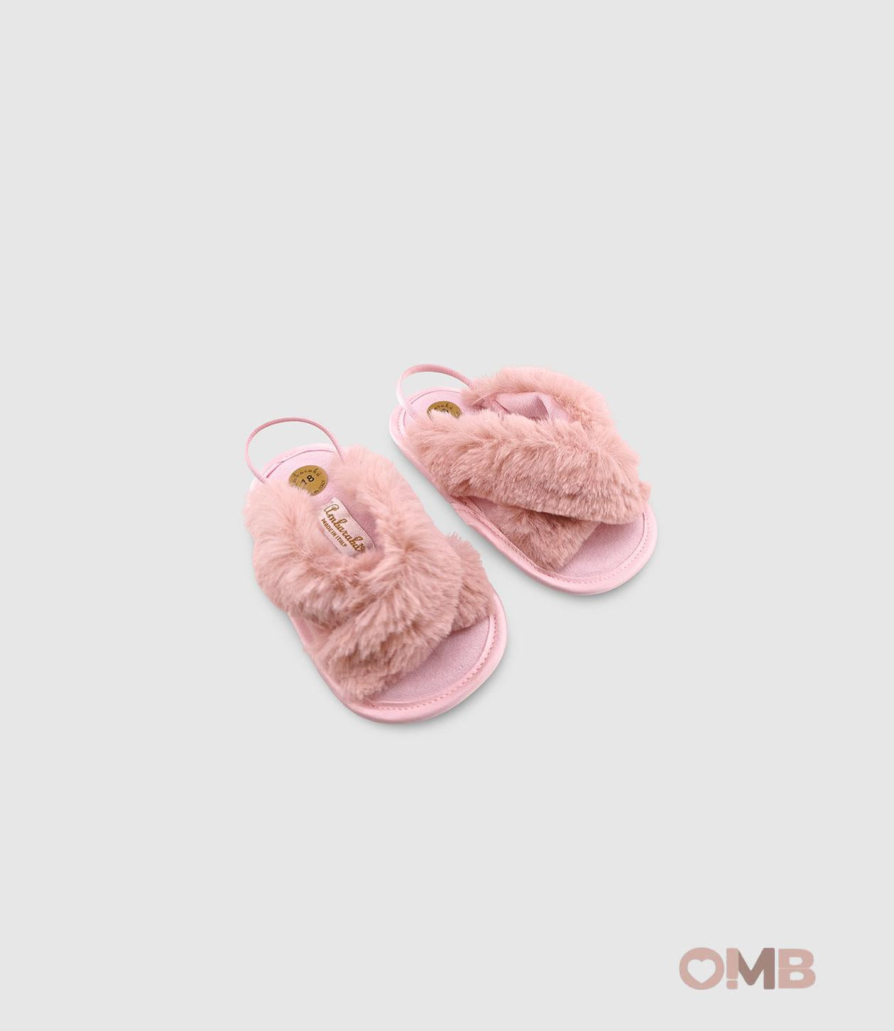 Scarpa culla Ambaraba neonata SF38100 rosa SF38100 ROSA AMBARABA' 