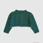 Cardigan MAGLIFICIO VERONA neonata 45428 Verde<BR/> 45428 VERDE MAGLIFICIO VERONA 