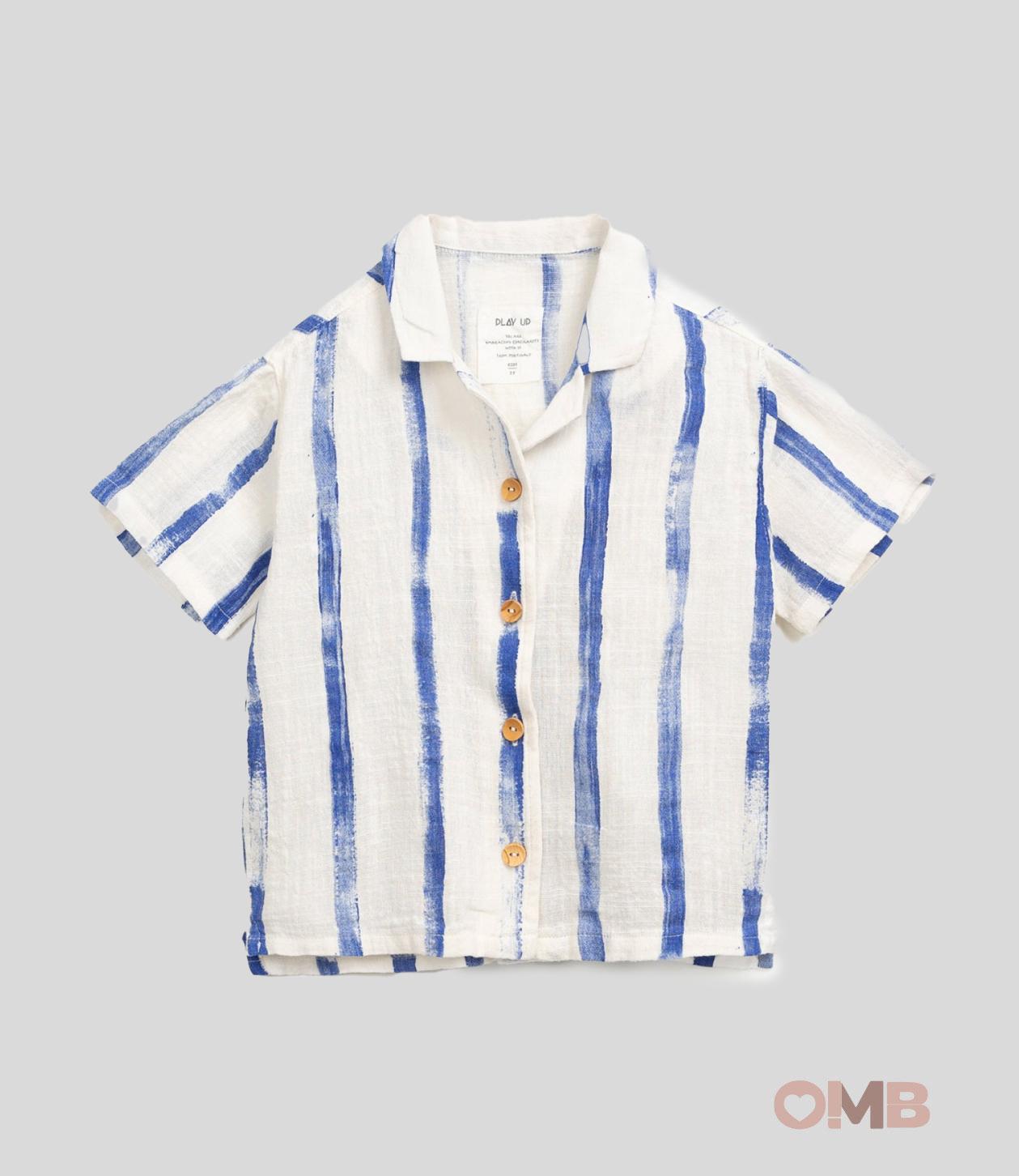 Camicia neonato Play Up 11251 bianca 11251 RIGA PLAY UP 