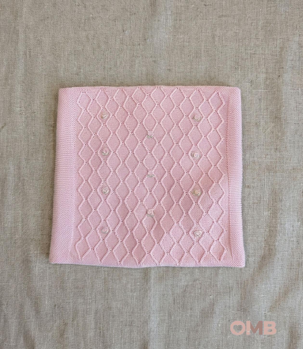 Coperta neonata PEPECE' 2450 Rosa 2450 ROSA PEPECE' 