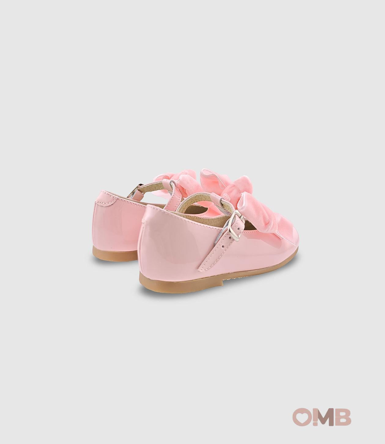Occhielli PANYNO bambina rosa B2702 PIEL CHAROL PINK PANYNO 