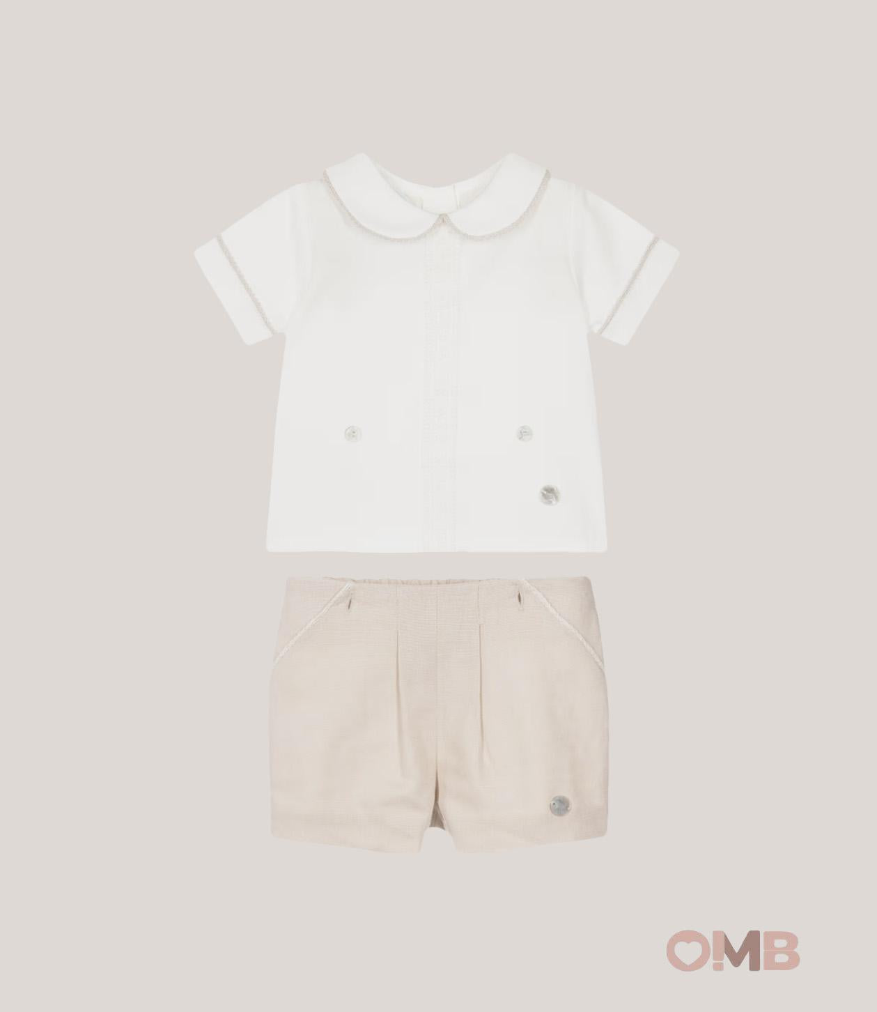 Completo neonato GRANLEI 157T2 Panna 157T2 PANNA/BEIGE GRANLEI 