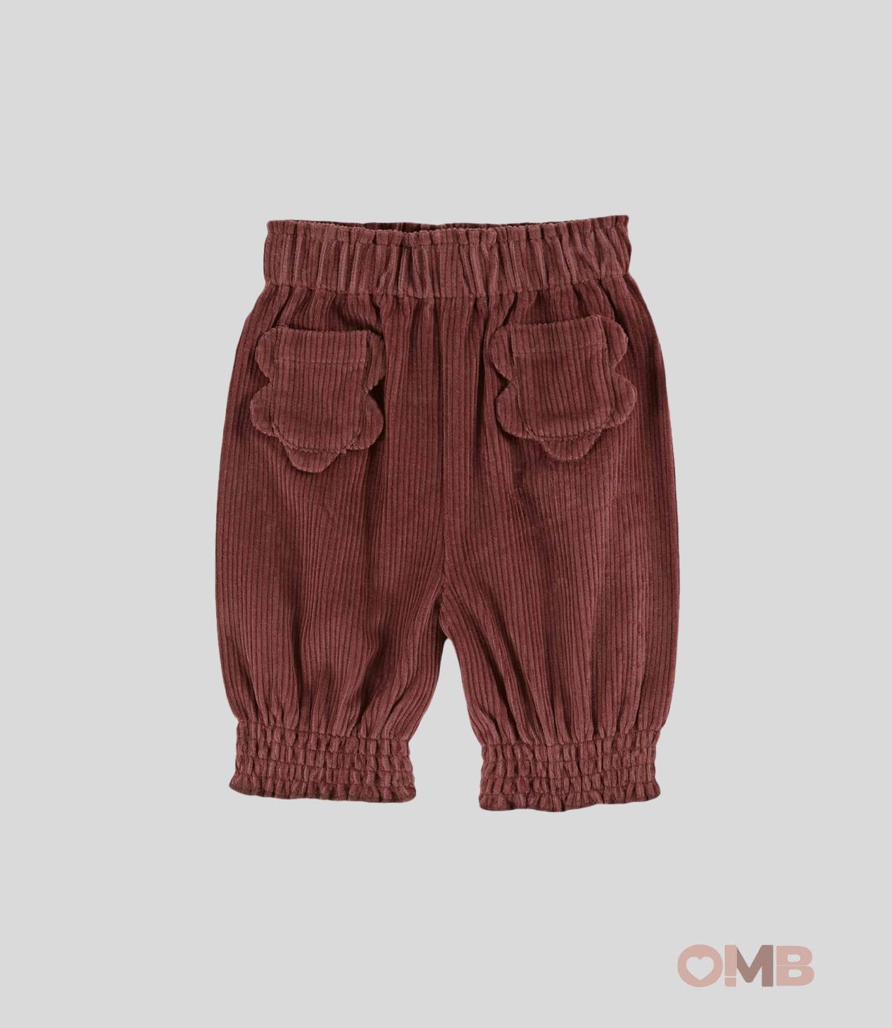 Pantalone Emile et Ida neonata AC213 Bordeaux AC213 VIOLINE EMILE ET IDA 