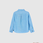 Camicia BOBOLI bambino 736297 Azzurro<BR/> 736297 AZZURRO BOBOLI 